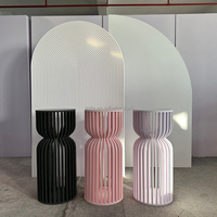 Décorations de mariage, vente chaude, socle rond creux en PVC pour gâteau, table de dessert, support à fleurs, décoration pour fête