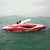 Grandsea Nouveau Design Yacht Sportif en Fibre de Verre pour Parasail avec Moteur Diesel Inboard 28 Nœuds pour la Croisière et les Loisirs