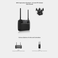 Kamera A2 Mini 1080P HD FPV Gimbal IP65 Tahan Debu dan Air dengan Sensor Starlight untuk Mesin Drone Pertanian UGV