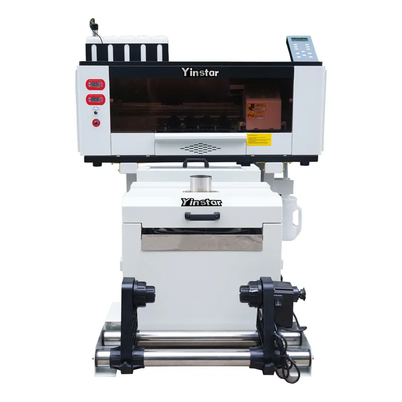 Yinstar 12 Inch 30cm Dual XP600/i3200 Printhead DTF Inkjet Printer Pet Film Transfer Printer Machine A3 DTF Printer For T-shirt