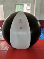 BeiLe personnalisé gonflable noir et blanc balle costume pvc plage ballon vêtements