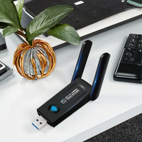 Adaptateur WiFi 7 pour ordinateur portable, double bande 2,4G et 5G AX1800, USB 3.0 interne, 1200 Mbps, prix bas