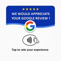 Autocollants NFC en acrylique pour avis Google, Plaque en acrylique pour avis Google, Pads NFC en acrylique pour avis, Cartes NFC en acrylique pour avis sur les réseaux sociaux
