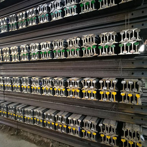 Heavy Rail Steel Rails Non <b>Alloy</b> Railway Track Components Standard Other Size Available - Product Image 2