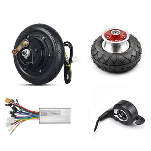 Rueda Motorizada de 8 Pulgadas 36V/48V 500W para Bicicleta Eléctrica con Freno de Tambor, Scooter Eléctrico, Accesorios Eléctricos para Scooter - Product Image 2