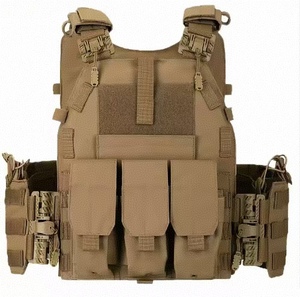<span class=keywords><strong>Gilet</strong></span> tactique (à libération rapide) pour hommes, respirant, léger, modulaire, avec système Molle, multi-poches, <span class=keywords><strong>gilet</strong></span> utilitaire d'entraînement - Product Image 5