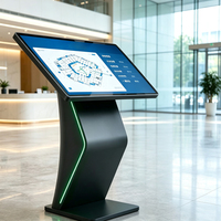 Señalización Digital Comercial para Interiores de 55 Pulgadas 4K con Pantalla LCD Android para Publicidad en Vestíbulos de Edificios de Oficinas, OEM ODM