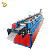 Machine de formage à froid automatique pour la fabrication de cadres de portes à enroulement en acier métallique