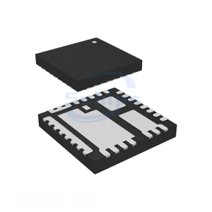 Composant électronique Distributeur agréé SIC642ACD-T1-GE3 Gestion de l'alimentation (PMIC) CI Pilote de demi-pont 50A PPAK PowerPAK ML - Product Image 1