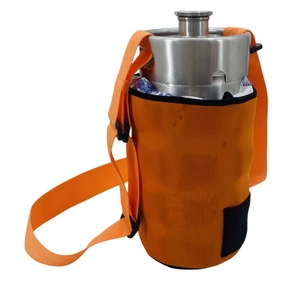 Có Thể Điều Chỉnh Túi Nước Đá Với Dây Đeo Vai Để Giữ Lạnh Ngoài Trời Cho Mini Keg Mát Áo Khoác Màu Đen Keg Tay Áo Keg Túi - Product Image 1