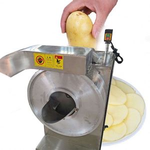 High Quality <b>Potato</b> <b>Chips</b> Slicing Cutting Cutter <b>Machine</b> Electric <b>Potato</b> <b>Chip</b> <b>Making</b> Equipment Trade - Product Image 2