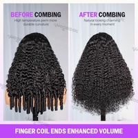 Paquetes gruesos de cabello humano virgen vietnamita crudo SDD vendedores doble dibujado Pixie rizado venta al por mayor extensiones de cabello alineado con cutícula