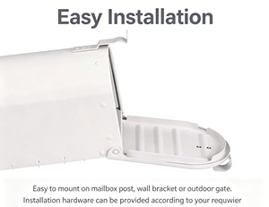 Cassetta Postale in Metallo Personalizzata Impermeabile Stile Americano per Esterni con <span class=keywords><strong>Porta</strong></span> Giornali - Product Image 6