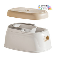 Produits pour bébés multifonctionnels, bac à laver pour bébé en plastique avec couvercle, chaise d'apprentissage portable pour enfants, design suspendu, pot pour bébé