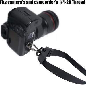 अनुकूलित कैमरा गद्देदार कंधे गर्दन का पट्टा गोफन बेल्ट जल्दी रिलीज सुरक्षा काले महिलाओं पुरुषों सभी <span class=keywords><strong>DSLR</strong></span> यूनिवर्सल एसएलआर कैमरों के लिए - Product Image 6