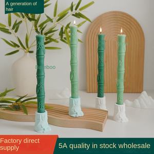 Long porte-brosse bougie en bambou chandelier décoration Dragon Boat Festival cadeau parfum <span class=keywords><strong>petit</strong></span> cadeau bougie d'aromathérapie avec - Product Image 1