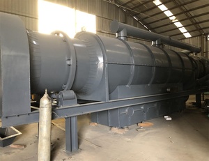 Máquina de fabricación de plantas de biocarbón 5tp grande en horno de carbonización de carbón continuo Indial - Product Image 1