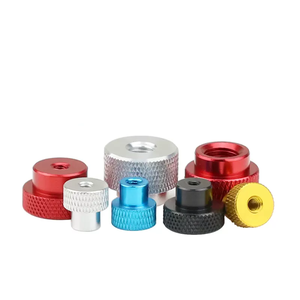 Tuercas moleteadas de aluminio anodizado M3 M4 M5 M6 M12 6061 6063 7075, pieza para RC - Product Image 2