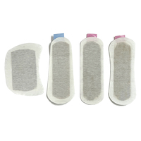 Soins féminins à ailettes en coton biologique, marque privée OEM, antibactérien, pH équilibré, super absorbant, protection contre les fuites, soins intimes quotidiens