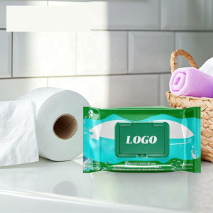 Lingettes pour bébé douces sur mesure, fabriquées avec du tissu non tissé Spunlace, lingettes pour bébé naturelles et biodégradables - Product Image 4