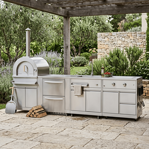 OEM/ODM personalizado multifuncional de acero inoxidable al aire libre cocina grifo bisagra fregadero para Centro Comercial comedor patios Modular al aire libre - Product Image 1