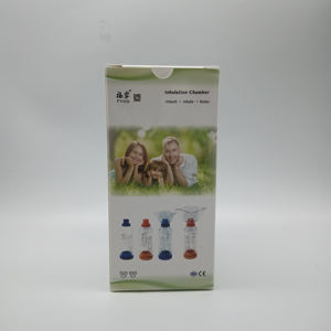 <span class=keywords><strong>Chambre</strong></span> de maintien à <span class=keywords><strong>valve</strong></span>, espaceur jetable pédiatrique FFOG S10201, masque enfant en silicone antistatique, appareil <span class=keywords><strong>d</strong></span>'aérosol pour l'asthme - Product Image 6