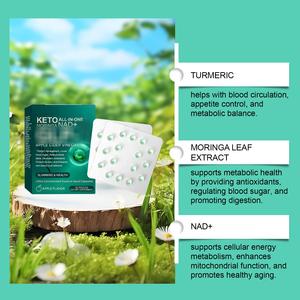 Capsule KETO Burst Pearls al Gusto Mela OEM all'Ingrosso - Integratore per Aumentare l'Energia, Bruciare i Grassi, Perdita di Peso, Pillole Dietetiche a Basso Contenuto di Carboidrati - Product Image 4