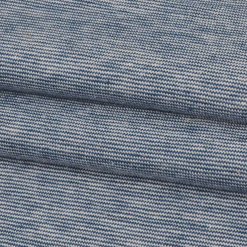 KJ8043Y Wholesale New Eco Friendly Light Weight T-shirts Making Hemp Organic Cotton Seacell Jersey Fabric Price