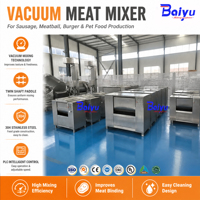 Nouvelle machine à mélanger la viande Baiyu en acier inoxydable 304, capacité 200L/300L/500L, de qualité alimentaire, pour poulet, porc et bœuf