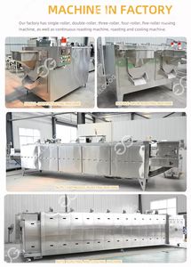 Máquina vertical de procesamiento y tostado de frutos secos, horno de tostado de frutos secos con cinta transportadora, máquina de tostado en seco de anacardos - Product Image 4