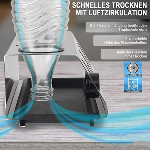 Portabottiglie in acciaio inossidabile di nuovo Design con portabottiglie portabottiglie portabottiglie con coperchio per bottiglie in vetro 3 - Product Image 4