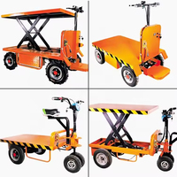 Nouveau chariot élévateur à ciseaux électrique MIDE, chariot élévateur hydraulique, véhicule agricole, tricycle de transport de marchandises, hauteur de levage de 2m à 10m, capacité de 300kg à 500kg