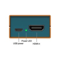 AVMATRIX Mini SC1221 Convertisseur HDMI vers double 3G-SDI Mini 1080p60 Alimentation USB Diffusion pour Studio et Streaming en Direct Extérieur
