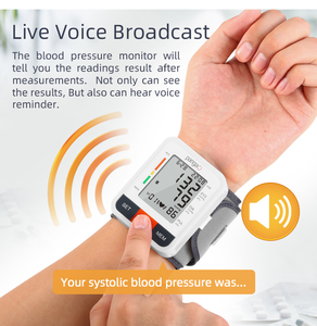 Esfigmomanómetro médico, frecuencia cardíaca automática, máquina BP, <span class=keywords><strong>monitor</strong></span> de presión arterial Digital de muñeca para uso doméstico - Product Image 4