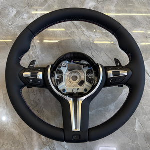 Volant de direction adaptable pas cher pour <span class=keywords><strong>BMW</strong></span> M3 M5 F06 F10 F11 F30 F31 F32 F34 F36 F40 F82 E83 E90 - Product Image 1