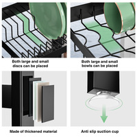 Étagère de séchage et de rangement rétractable en métal réglable, grande capacité, double couche, multifonctionnelle pour cuisine et salle de bain