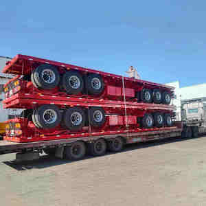 รถบรรทุกรถลากขนส่งเหล็กสำหรับใช้ในการเดินทาง - Product Image 2