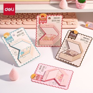 Pegatinas para galletas Deli BT427, blocs de notas autoadhesivos para estudiantes y uso en la oficina - Product Image 1