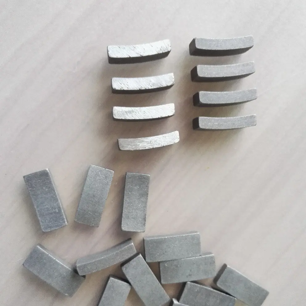 High Quality Non-Array Diamond Core Bit Segments Straight Type for Reinforced Concrete Drilling Hole