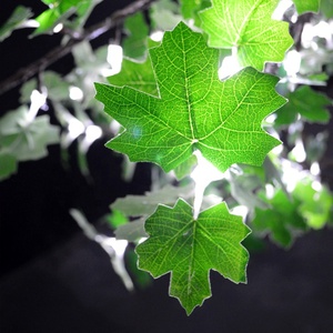 Luar ruangan grosir 6 kaki putih & putih hangat bebas Switchable Led bercahaya pohon Maple cahaya Ideal untuk rumah Hotel pesta dan banyak lagi - Product Image 6