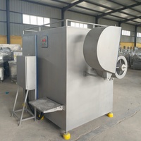 Machine électrique à découper, trancher, planer, broyer et écraser la viande congelée (y compris le bœuf et le beurre de viande), et les os, à vendre