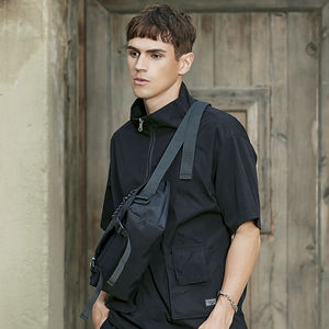 Sacs <span class=keywords><strong>Messenger</strong></span> carrés <span class=keywords><strong>Chat</strong></span> Chest pour hommes, sacs à bandoulière, sacs à main, sacs à bandoulière simples pour hommes, sacs de loisirs unisexes - Product Image 3