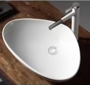 Moule en silicone rond de haute qualité pour évier en béton, lavabo en ciment fait main - Product Image 4