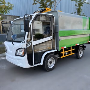 Nuevo Camión de Basura Eléctrico Pequeño con Volquete Automático para Saneamiento y Limpieza, Capacidad de Carga 100-200kg, Autonomía 50-70km - Product Image 3
