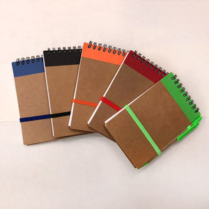 Ensemble <span class=keywords><strong>de</strong></span> carnet <span class=keywords><strong>de</strong></span> notes en papier kraft avec stylo à bille écologique - Product Image 2