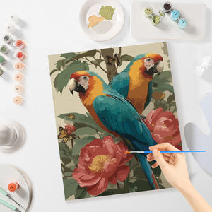 CHENISTORY <span class=keywords><strong>peinture</strong></span> par numéros pour adultes <span class=keywords><strong>perroquet</strong></span> <span class=keywords><strong>toile</strong></span> <span class=keywords><strong>peinture</strong></span> animaux bricolage <span class=keywords><strong>peinture</strong></span> par numéros mur Art décor à la maison - Product Image 2