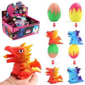 Juguete Antiestrés Musical de Plástico con Forma de Huevo de Dinosaurio, Versión Coreana, para Amasar y Girar, para Jóvenes - Product Image 2