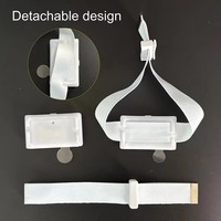 Bracelet lumineux personnalisable en sangle, impression numérique, portable pour concerts, soirées musicales, activé par la voix
