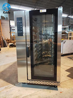 Four électrique à convection à 5/8/10 plateaux en acier inoxydable Four à convection à air chaud pour usage commercial
