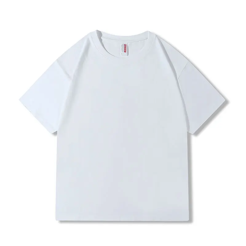 High Quality Blank Unisex T Shirt Promotional Oversized T-Shirt Custom Logo Customised Label TShirts For Men